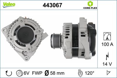 Alternator VALEO 443067