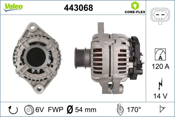 VALEO 443068 Alternator