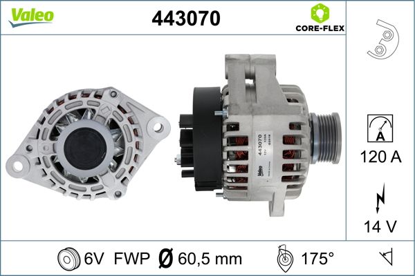 VALEO 443070 Alternator