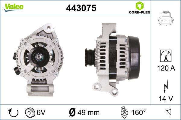 VALEO 443075 Alternator