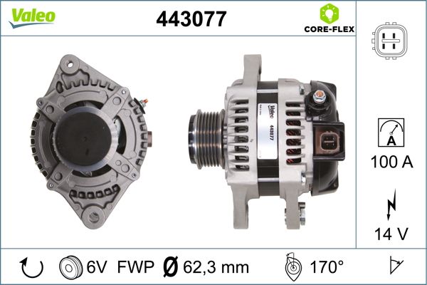 VALEO 443077 Alternator
