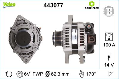 Alternator VALEO 443077