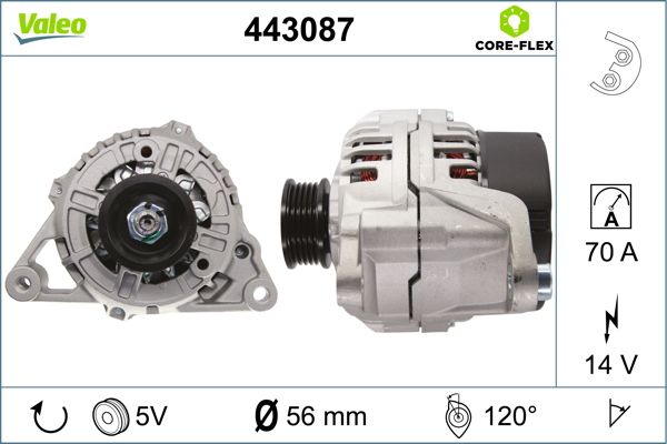 VALEO 443087 Alternator
