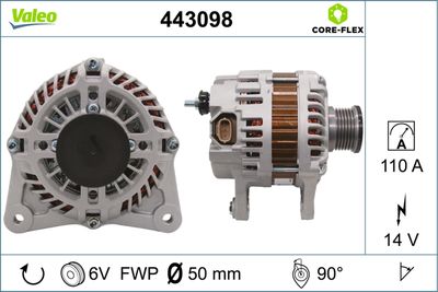 Alternator VALEO 443098