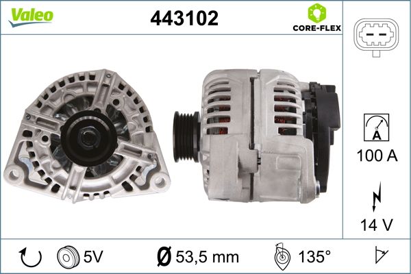 VALEO 443102 Alternator