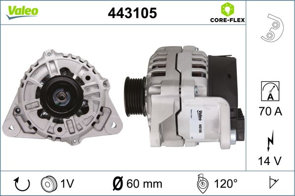 VALEO 443105 Alternator