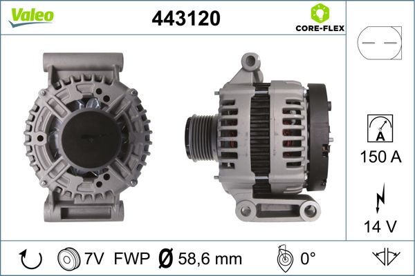 VALEO 443120 Alternator