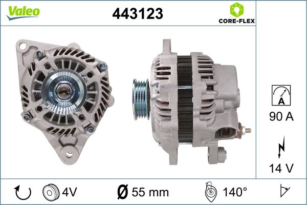 VALEO 443123 Alternator