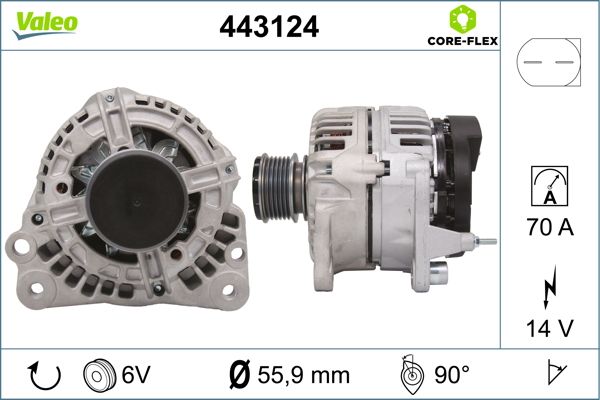 VALEO 443124 Alternator