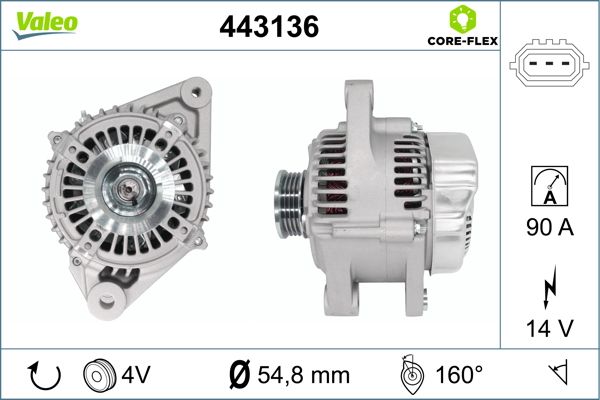 VALEO 443136 Alternator
