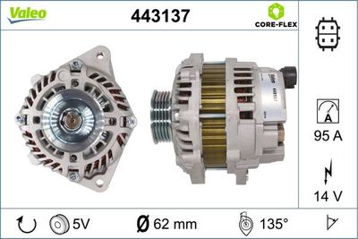 Alternator VALEO 443137