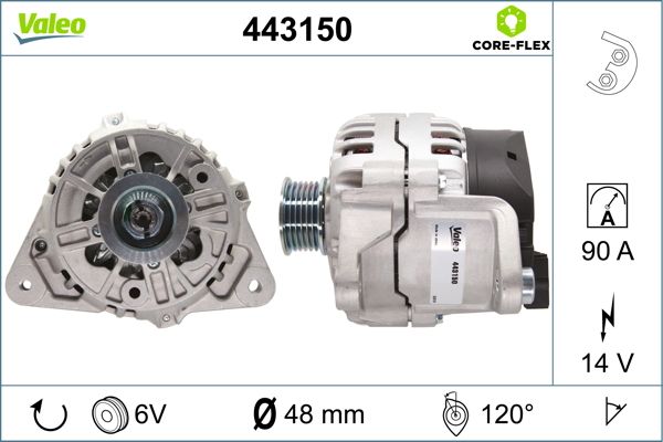 VALEO 443150 Alternator