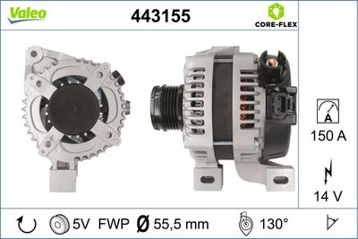 Alternator VALEO 443155