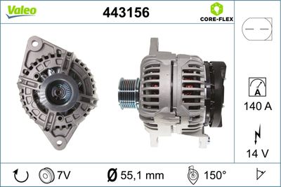 Alternator VALEO 443156