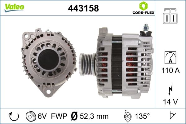 VALEO 443158 Alternator