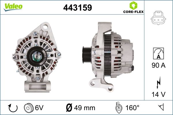 VALEO 443159 Alternator