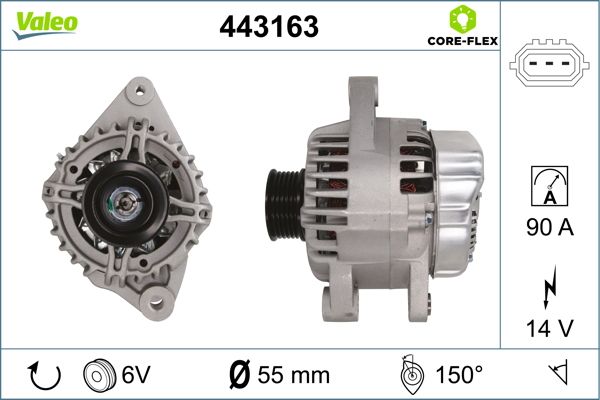 VALEO 443163 Alternator