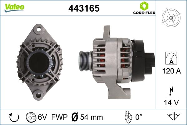 VALEO 443165 Alternator