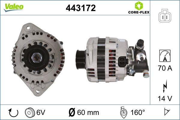 VALEO 443172 Alternator