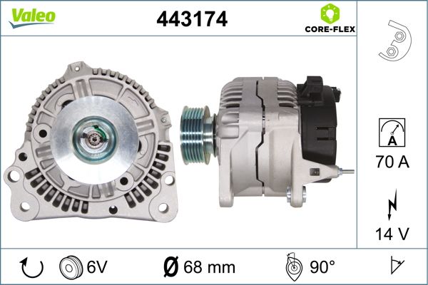 VALEO 443174 Alternator