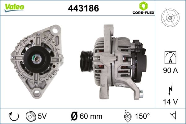 VALEO 443186 Alternator