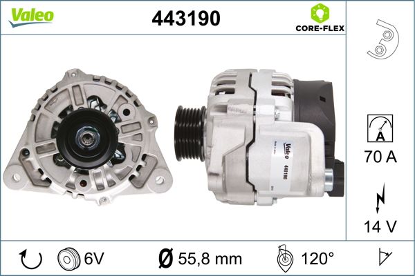 VALEO 443190 Alternator