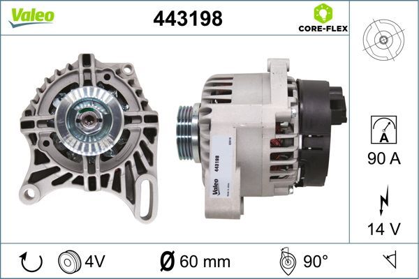VALEO 443198 Alternator