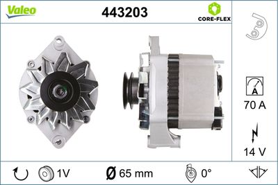 Alternator VALEO 443203