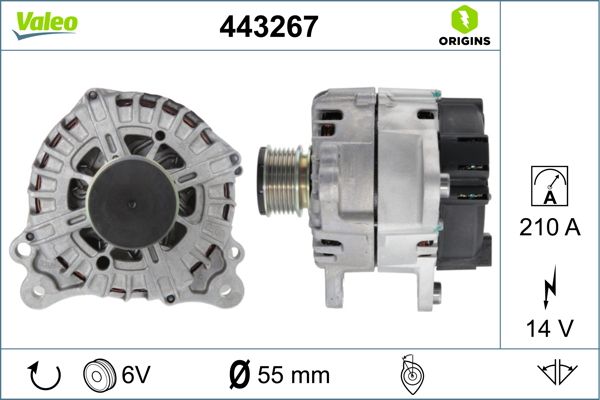 VALEO 443267 Alternator