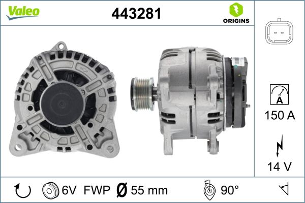 VALEO 443281 Alternator