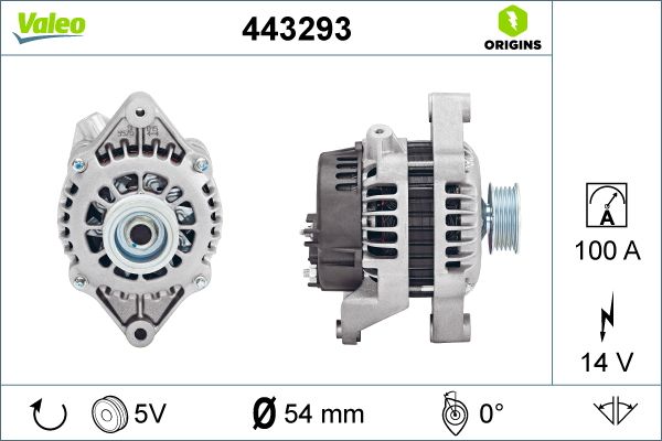 VALEO 443293 Alternator