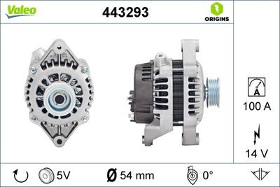 Alternator VALEO 443293