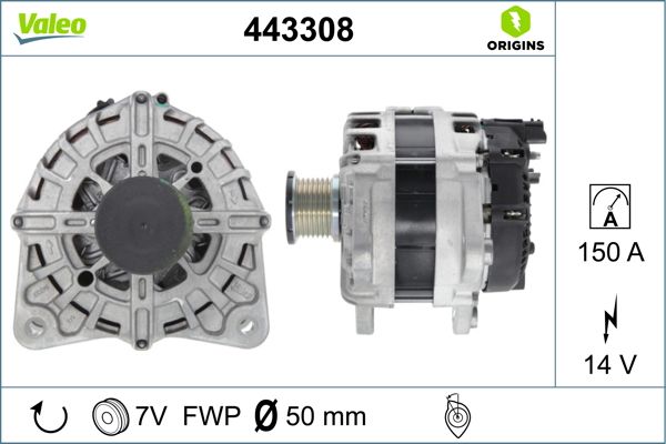 VALEO 443308 Alternator