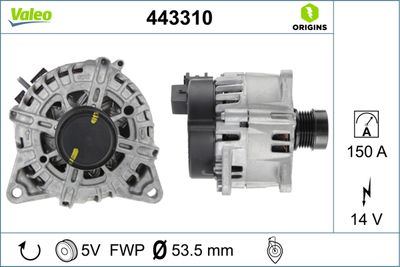 Alternator VALEO 443310