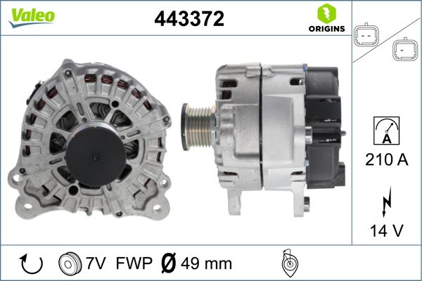 VALEO 443372 Alternator