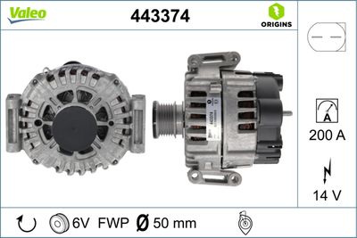 Alternator VALEO 443374