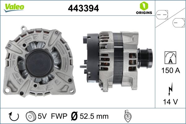 VALEO 443394 Alternator