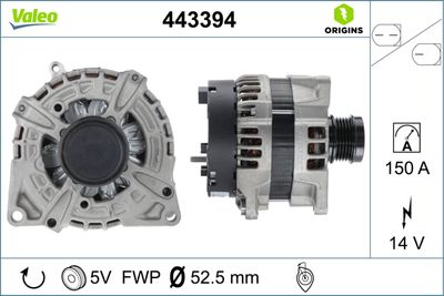 Alternator VALEO 443394