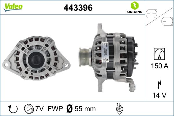 VALEO 443396 Alternator