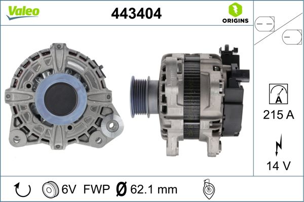 VALEO 443404 Alternator