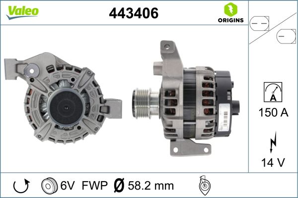VALEO 443406 Alternator