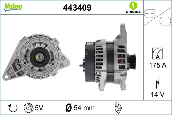 VALEO 443409 Alternator