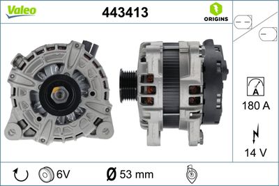 Alternator VALEO 443413