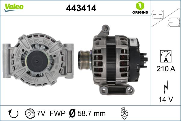 VALEO 443414 Alternator