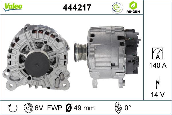 VALEO 444217 Alternator