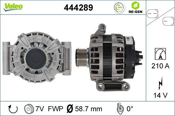 VALEO 444289 Alternator
