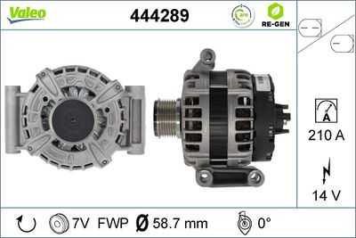 Alternator VALEO 444289