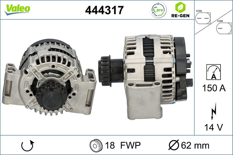 VALEO 444317 Alternator