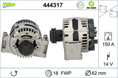 Alternator VALEO 444317