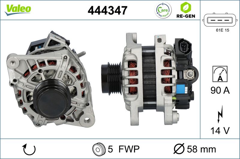 VALEO 444347 Alternator